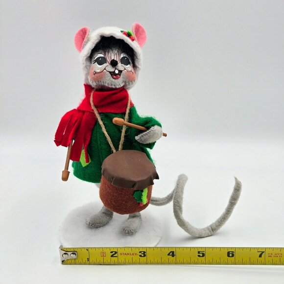 Annalee 75th Anniversary Little Drummer Mouse Christmas 2010 Read - Picture 3 of 16
